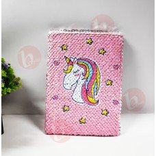 biZyug Unicorn Sequin Diary | Small Size | Unicorn