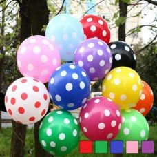 Polka Dot Printed Balloon ( Pack of 12 )