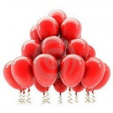 Metallic Balloons for Birthday / Anniversary Party Decoration Size (Red 50pcs)