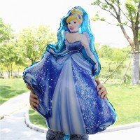 Princess Theme Foil Balloon | 33 inch | 1 pcs