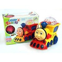 Train Toy with Lights and Music Gift, Multi Color