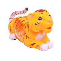 Funny Tiger Musical and Rotating with Flashing Light