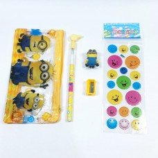 Stationary Pencil Pouch Set for Return Gifts (6pcs in 1pack)