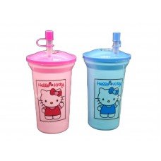 Hello Kitty Kid Sipper for Coldrink & Milk 1pcs