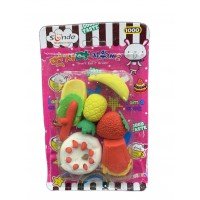 Fruit Eraser for Return Gift (7 pcs in 1 pack)