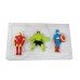 biZyug 3D Avenger Erasers for Kid Gift and Return Gift | Hulk | Captain America | Iron Man